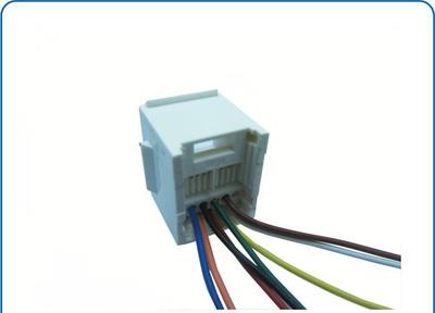 网络连接插座 RJ45 带线 JACK 及其在计算机中的应用